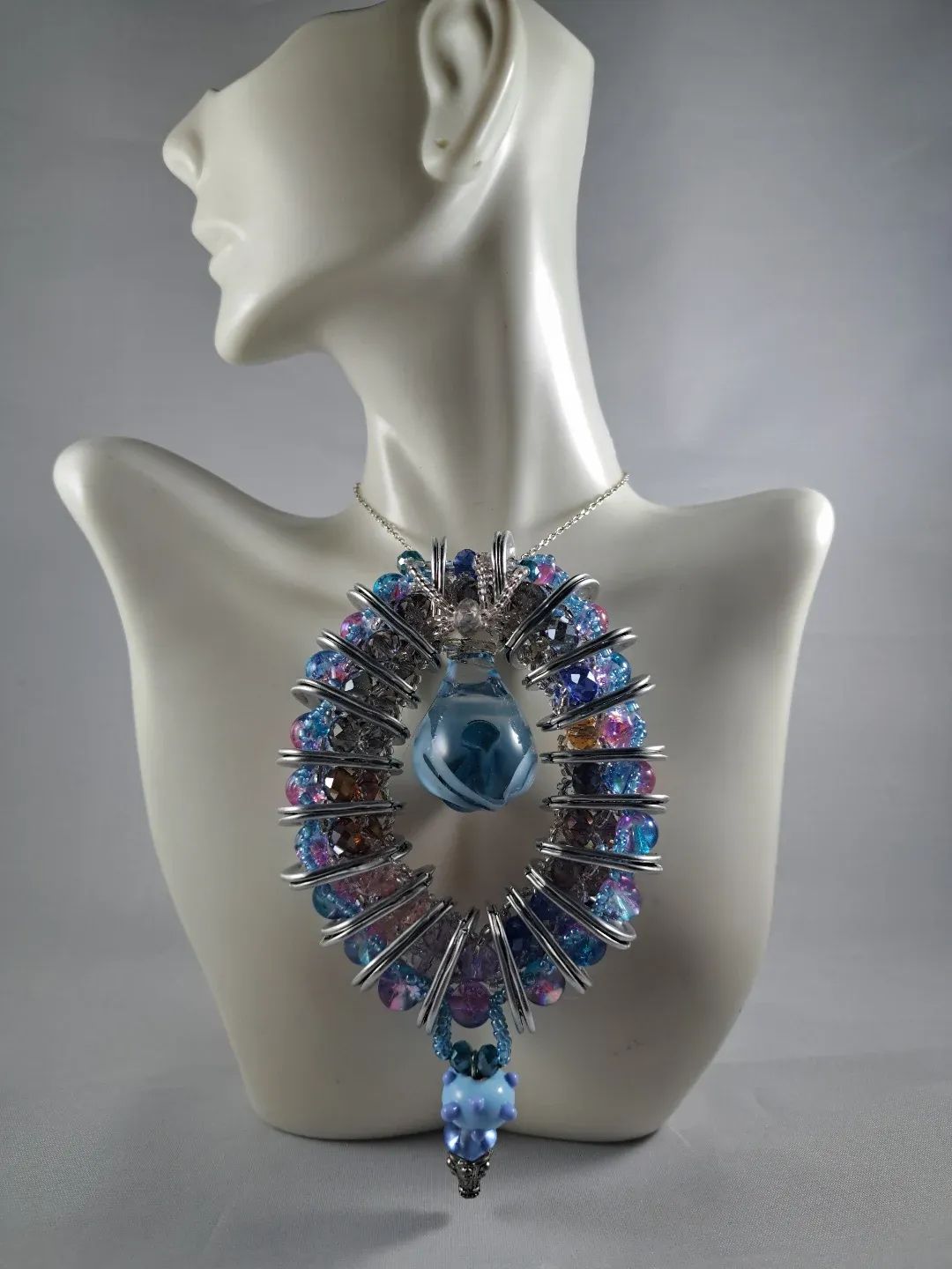 The Aurora Halo Necklace